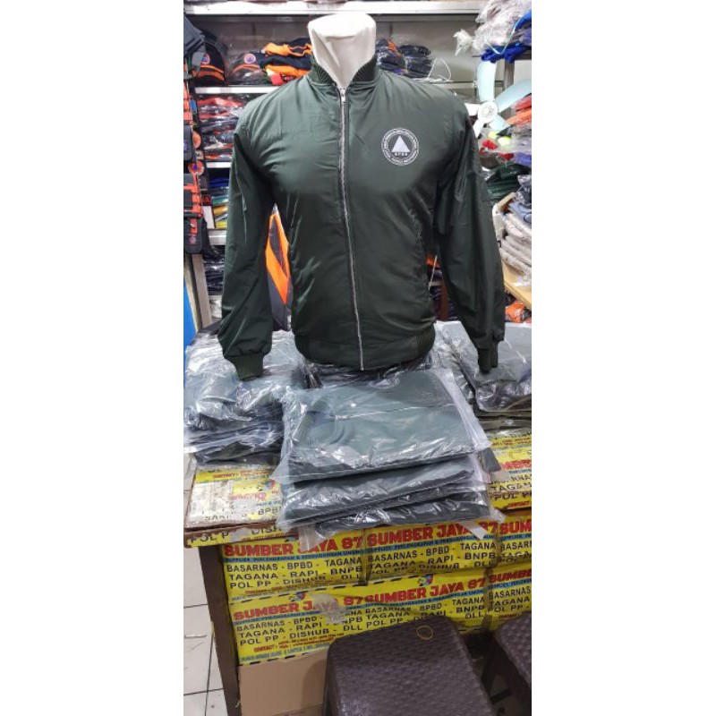 JAKET BOMBER BPBD REFLECTIVE