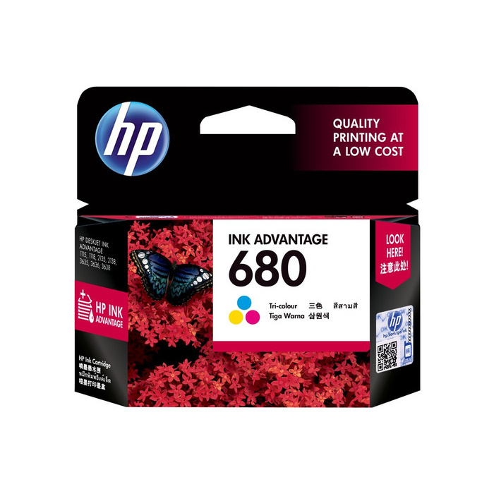 

TGR540S1 Tinta Hp 680 Tri-Color Ink Advantage E57Dtgfe