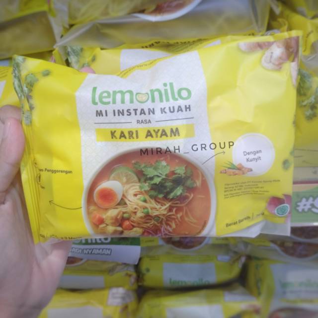 

Lemonilo Mie Instan Rasa Kari Ayam 70gr