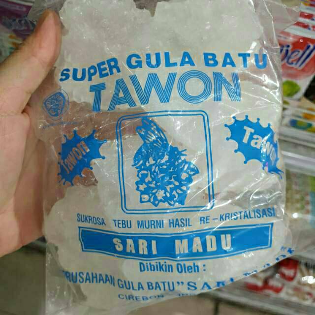 

Gula Batu Kristal Cap Tawon 500 Gram