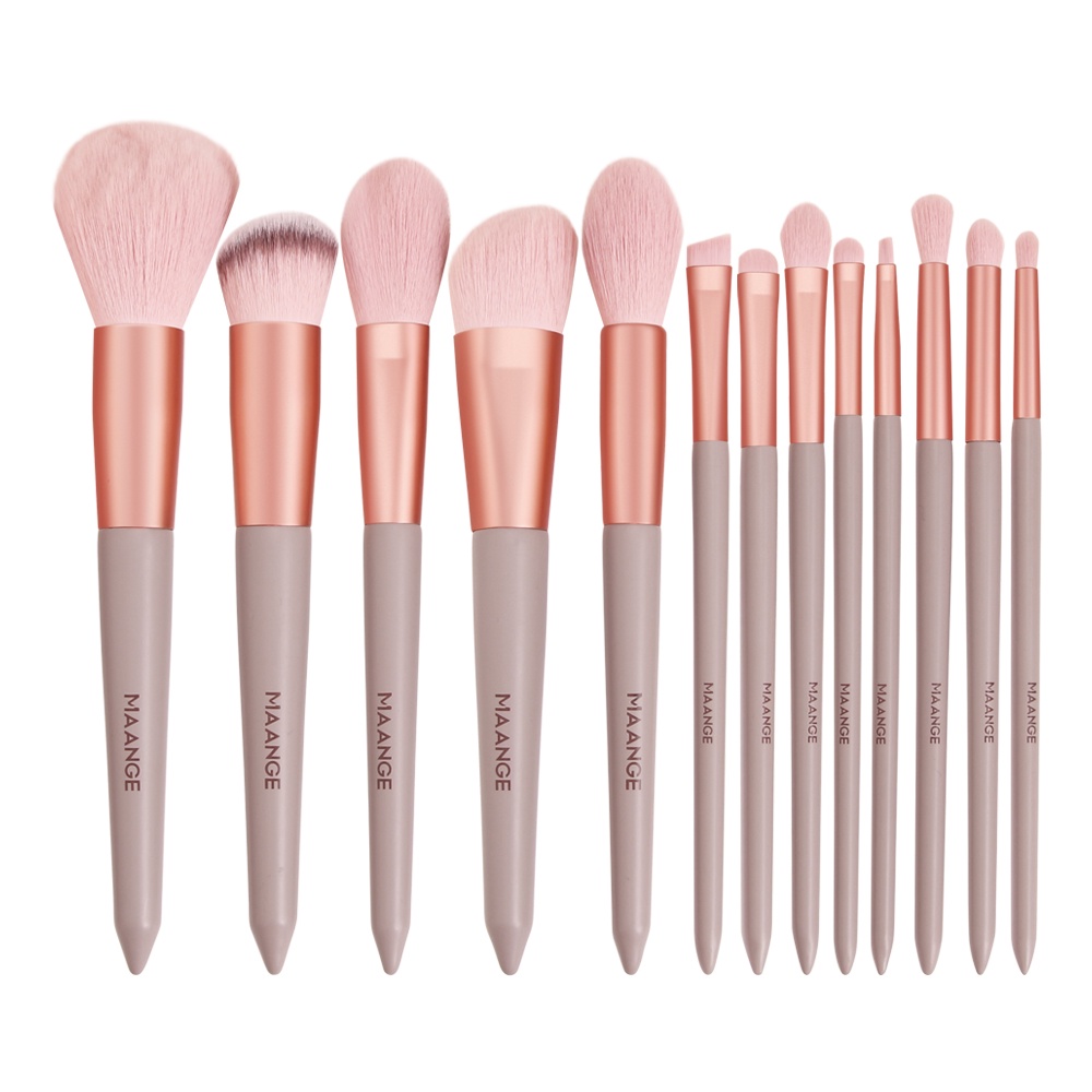 MAANGE 13Pcs Professional Makeup Brush Set Soft Makeup Brushes With Bag Portable Beauty Tools Makeup Accessories