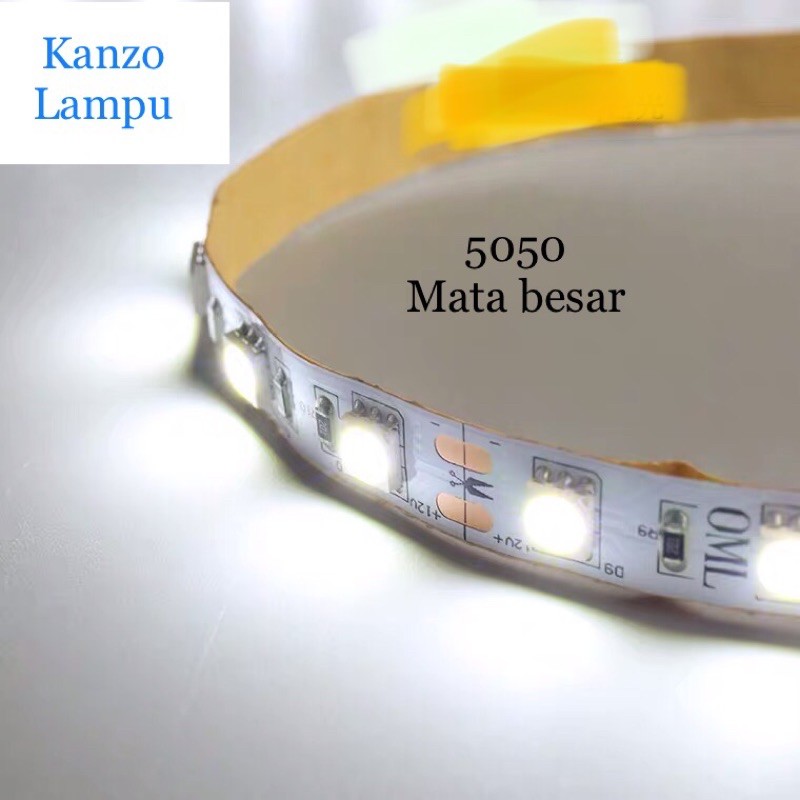 8.8 Pesta Diskon / Led strip 5050 ip33 12v 5meter 5m no waterproof