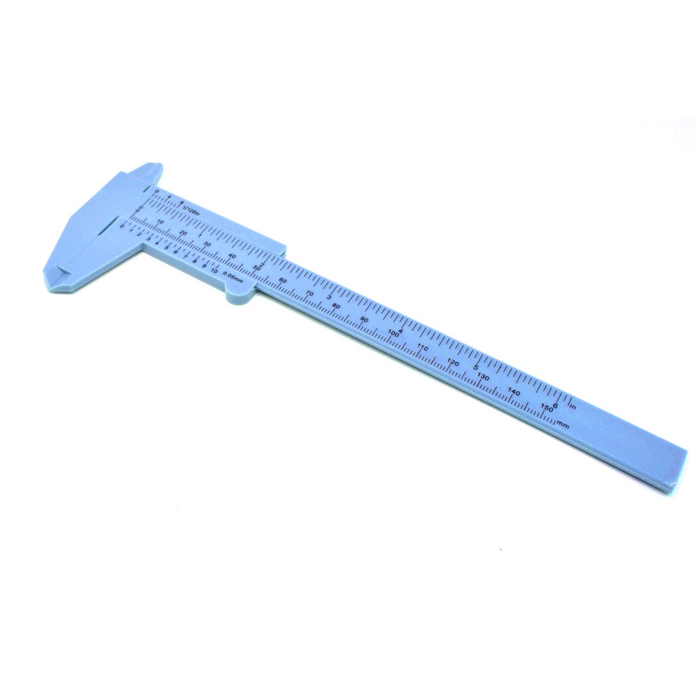 Jangka Sorong Plastik Vernier Caliper Gauge Micrometer 150mm