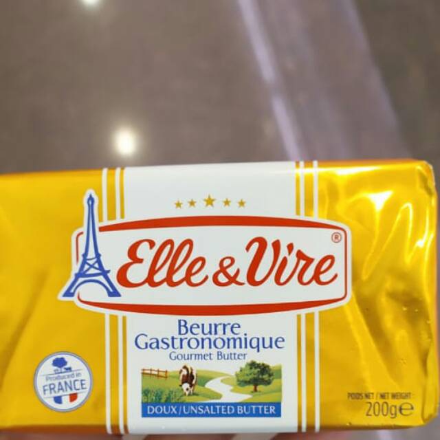 

Elle & vire butter unsalted 200g