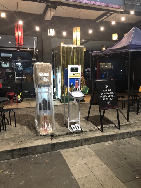 westafel cuci tangan tanpa sentuh portable, pedal khusus keran dan sabun, termurah kualitas terbaik-3