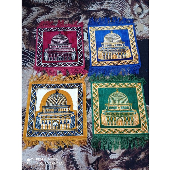 Sajadah Muka INTEKSA &amp; Turki TURKISH | Sajadah Mini | Sajadah Kecil Traveling