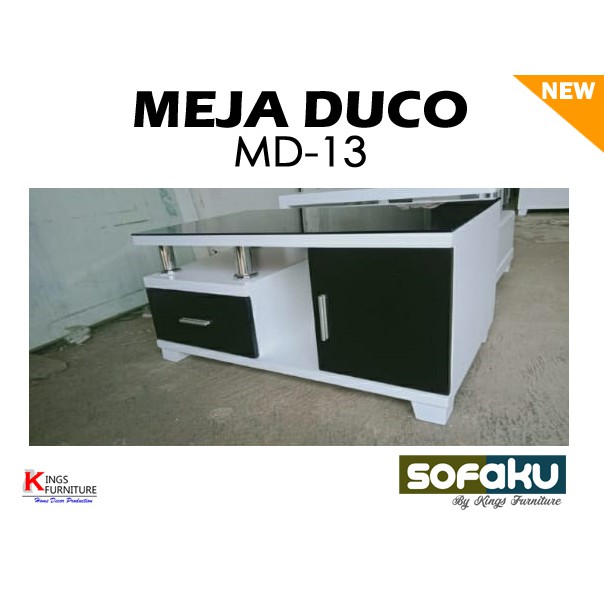 Meja Duco MD-13 / Meja Tamu Minimalis - Meja Ruang Tamu Duco Japandi