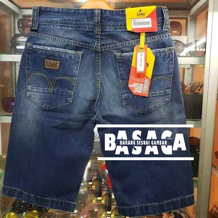 Celana pendek Lois original - lois terbaru - JEANS DENIM PENDEK - JEANS PENDEK ORIGINAL DENIM