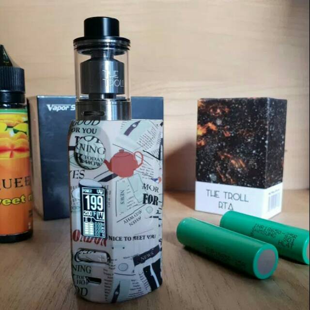 Paket siap ngebul authentic vape mod vapor storm puma