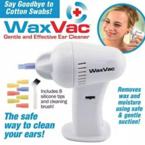 Waxvac Ear Vacum Cleaner Alat Penyedot Pembersih Kotoran Telinga