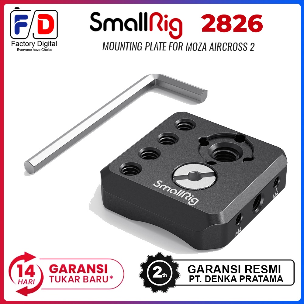 Smallrig Mounting Plate for Gimbal Moza Aircross 2 2826