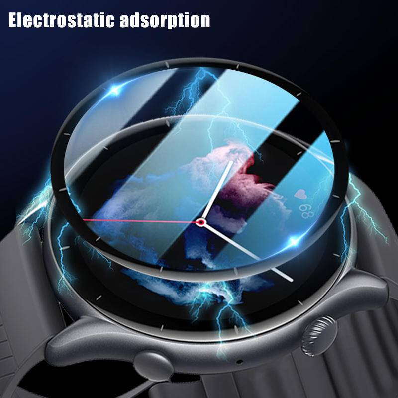 Film Pelindung Layar Hydrogel HD Anti Blu-ray / Gores Untuk Huami Amazfit GTR 3 Pro Amazfit GTS 3