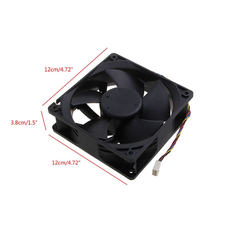 Bt Untuk DC Brushless Fan DBPJ1238B2G 12CM Cooling Fan 120mm DC12V 3.12A Kipas Pendingin