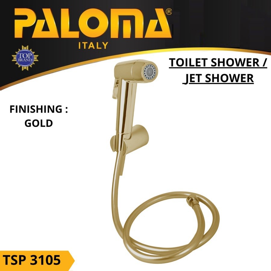 Jual Paloma Tsp Toilet Shower Jet Washer Gold Shower Bidet Shopee Indonesia