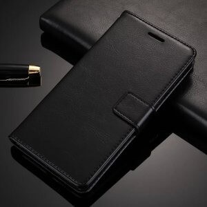Terlaris Case Leather Wallet/Flip Polos Samsung J6 Plus Hemat