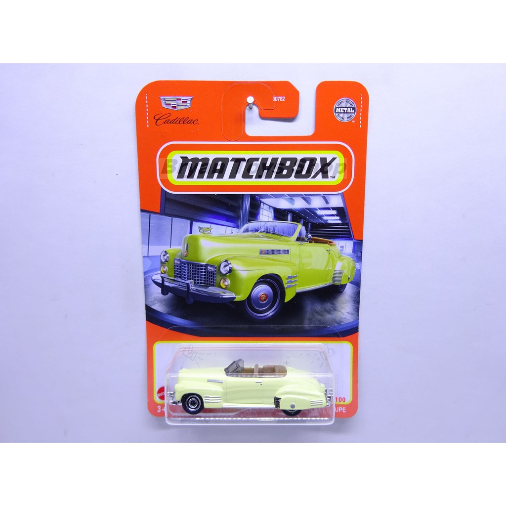 Matchbox 1941 Cadillac Series 62 Convertible Coupe Kuning