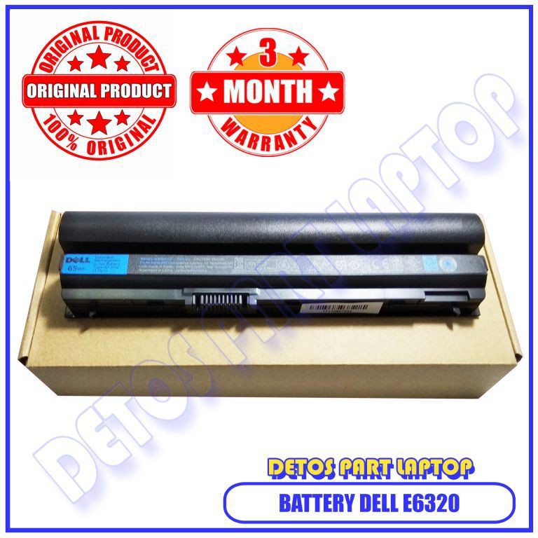 Battery Baterai Batre Dell Latitude Original E6320 E6230 E6220 E6430s