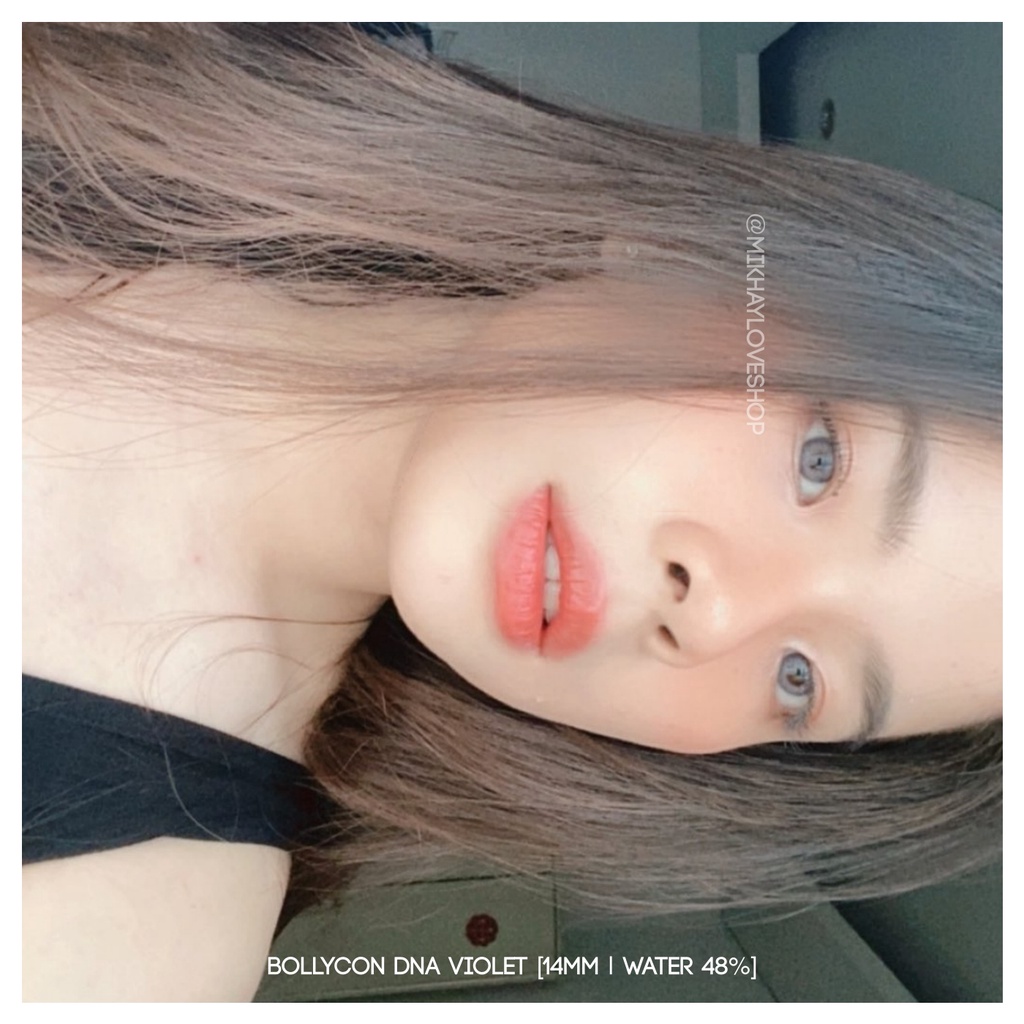 MIKHAYLOVESHOP Softlens Bollycon DNA Violet | EOS Princess