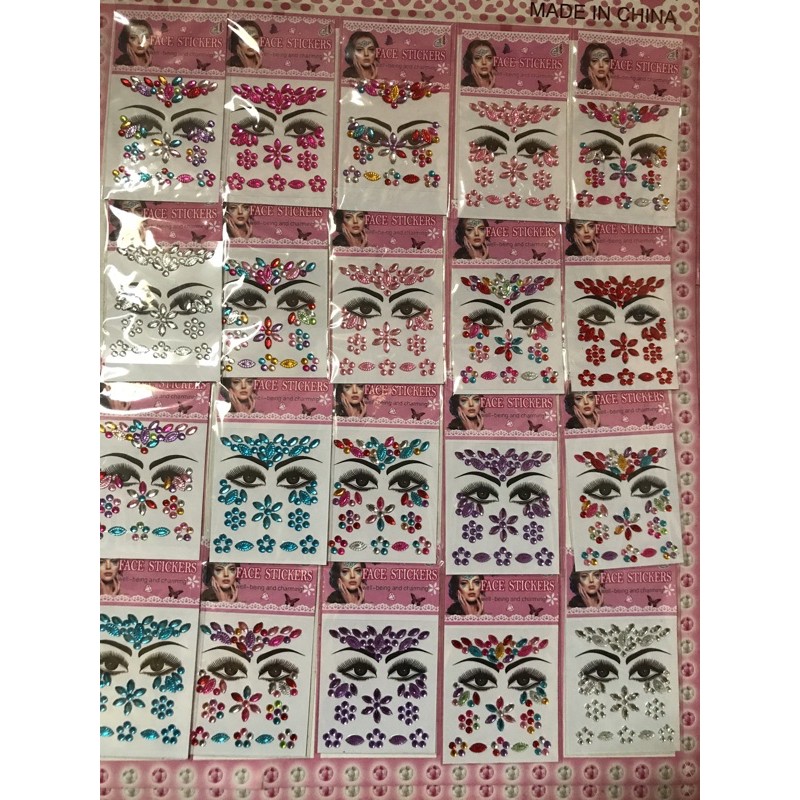 

Mainan manik2 face sticker