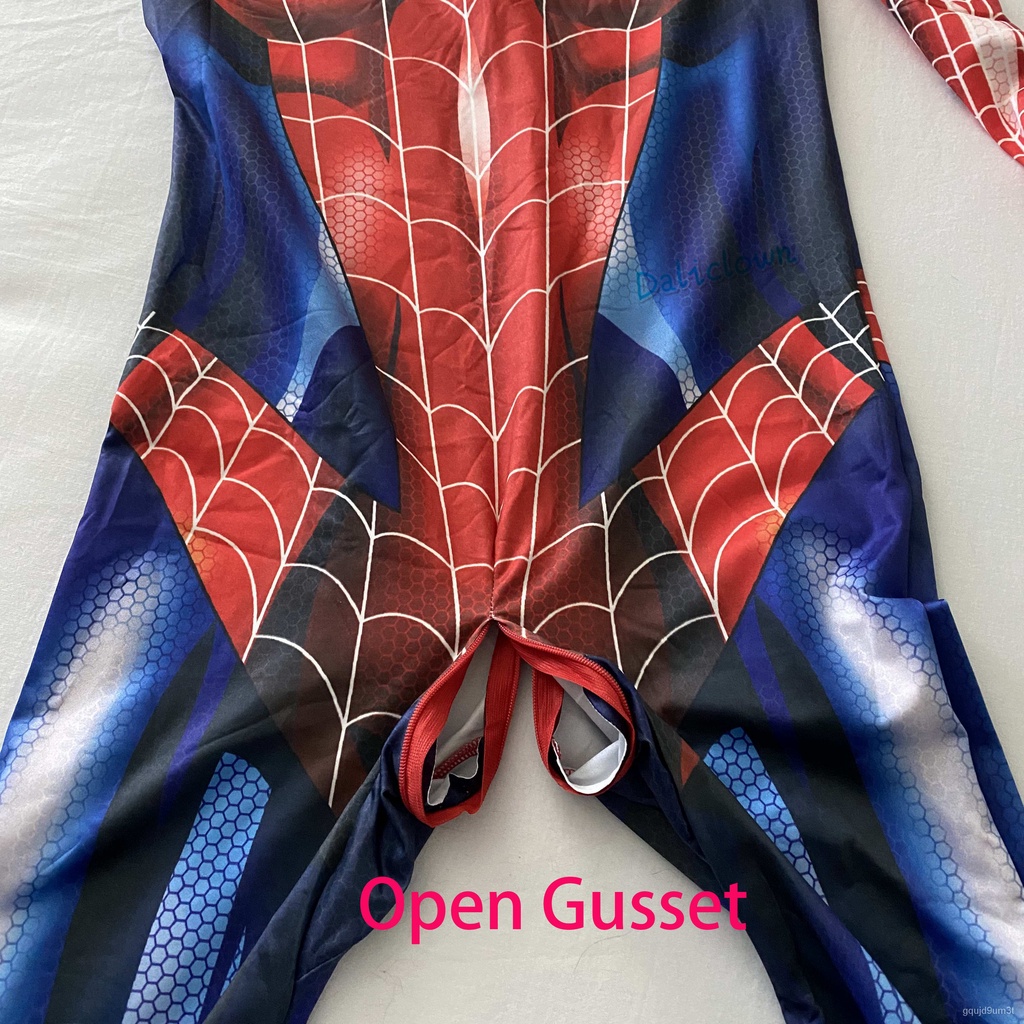 Cosplay Kucing Wanita Pakaian Seksi Kostum Spiderman Suit Costume Bodysuit - Privasi judul