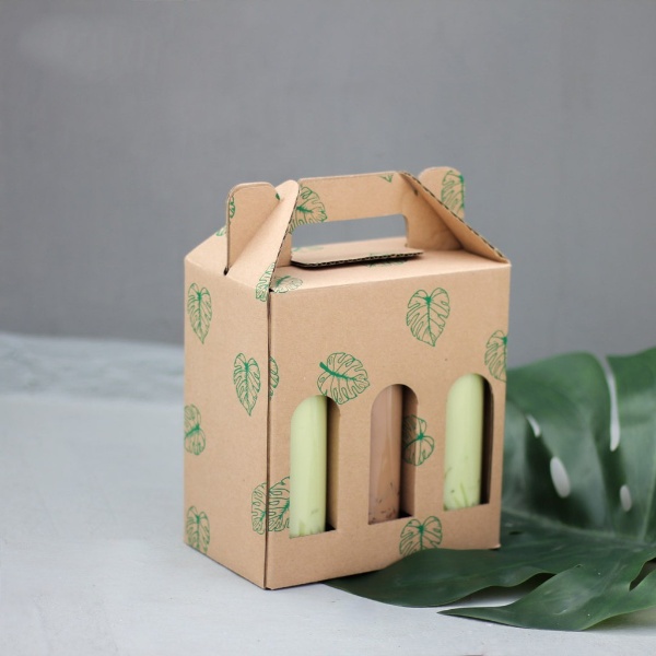 Kardus Tenteng Dus Botol 250ml Kotak Dus Kale Kotak Box Packaging Dus Botol Kale Minuman Dus Jinjing