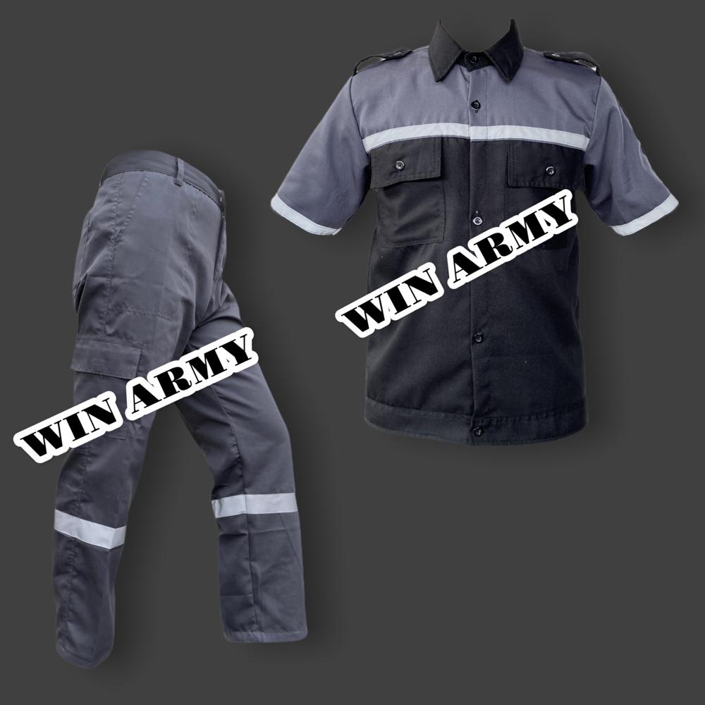 Setelan Atasan Pendek Kombinasi Baju Safety Lengan Pendek Katelpak Wearpack Atasan Safety Kombinasi Terbaru