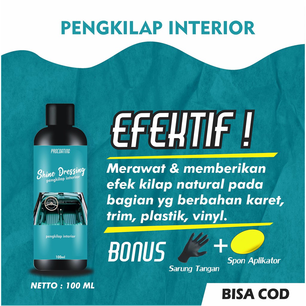 PENGKILAP INTERIOR MOBIL - PENGKILAP JOK BAN DASHBOARD MOBIL - SEMIR BAN - PERAWATAN INTERIOR MOBIL