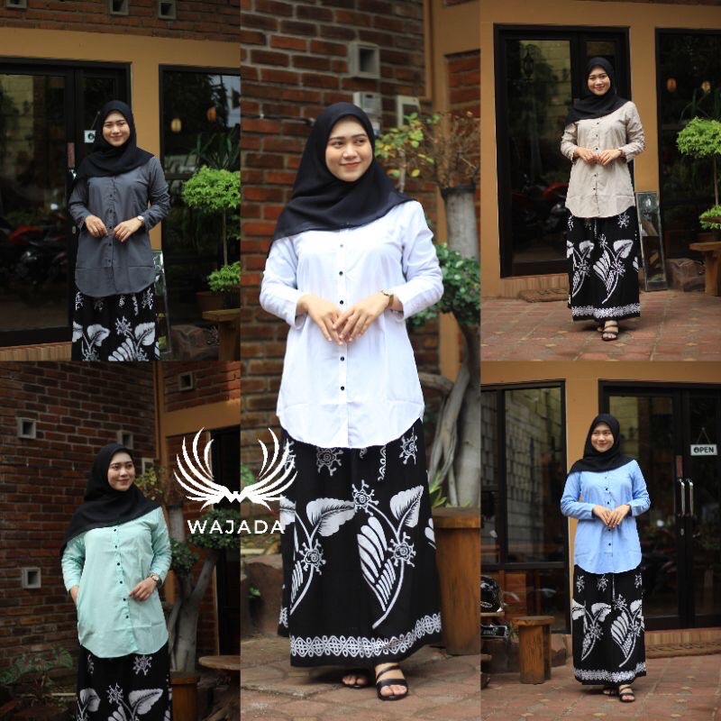 Kemeja polos terkini | kemeja polos 1 | foto asli | kemeja tunik santriwati | kemeja tunik | tunik | ATASAN SANTRI PUTRI/ ATASAN SANTRI WAJADA SETELAN AQIL / KOKO SANTRIWATI