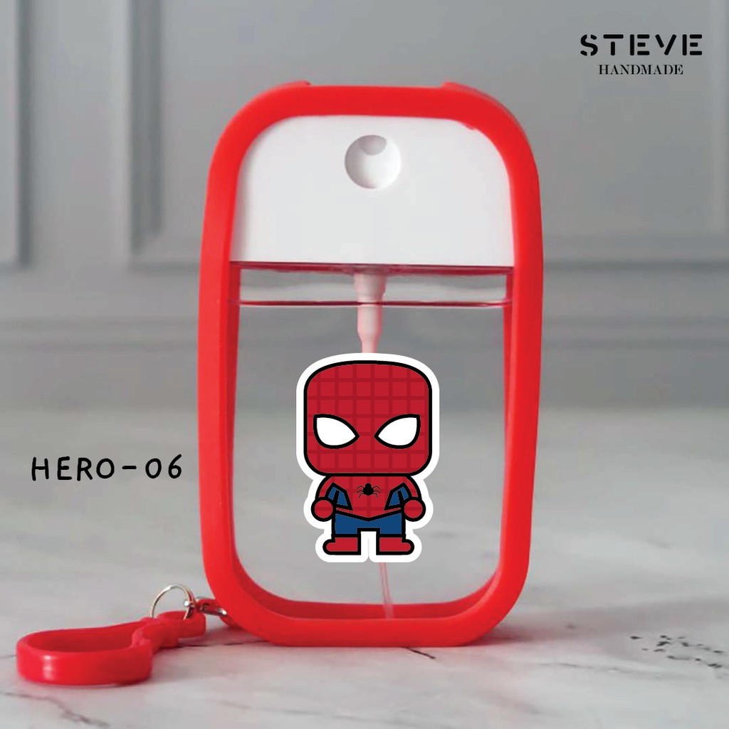 Pocket Hand Sanitizer Spray + Silicon HS2150 Tema Marvel Super Hero