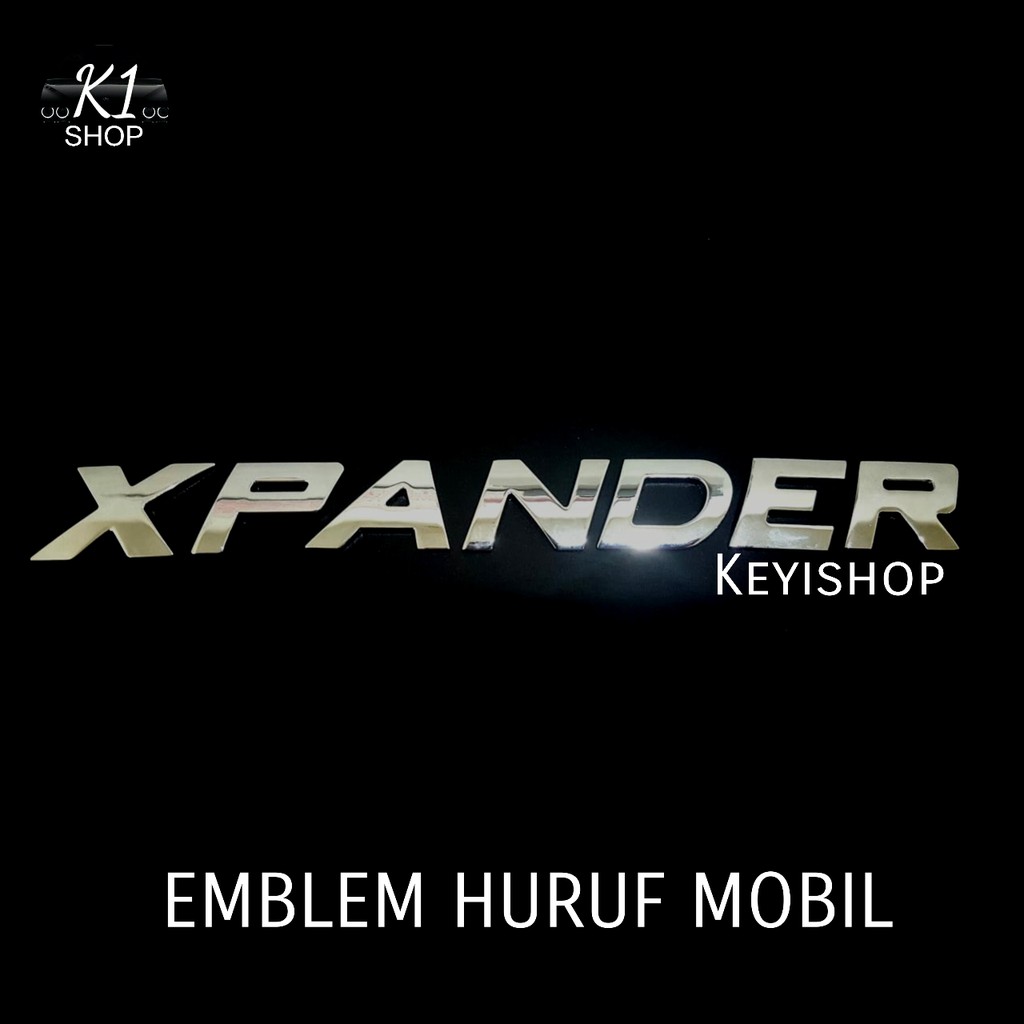 Emblem Mobil Huruf Original Logam Metal Asli New model High Quality