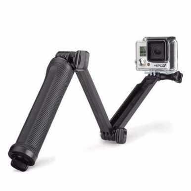 TaffSTUDIO Tongsis 3-Way dengan Tripod Action Camera Xiaomi GoPro VS77 ( Mughnii )