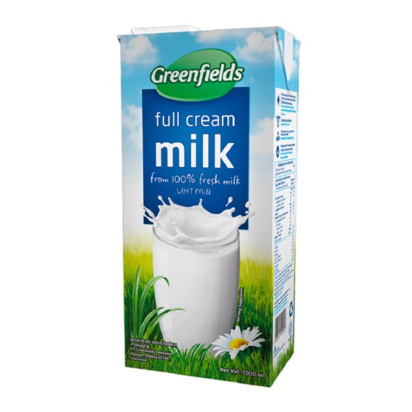 

Greenfieds UHT Full Cream Milk 1000 Ml