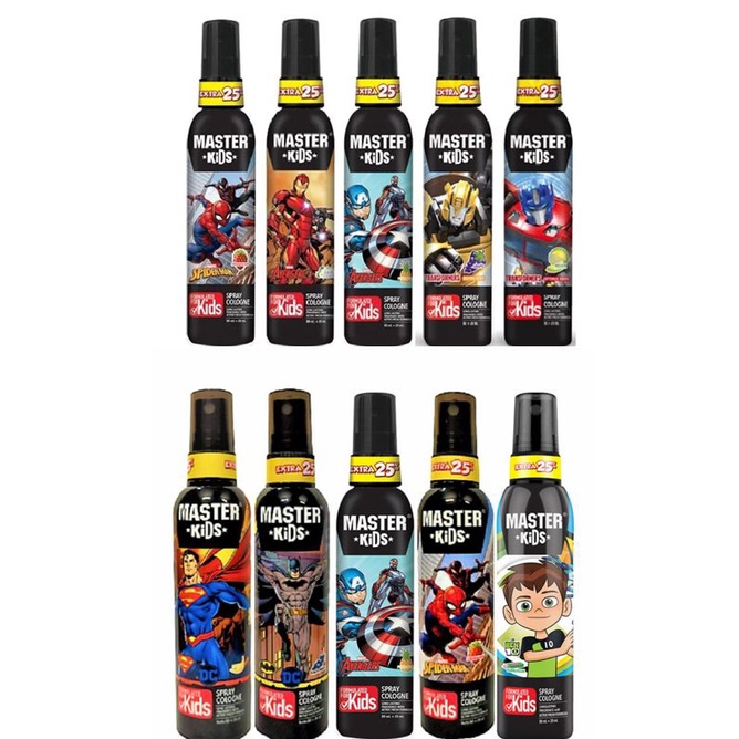 Master Kids Spray Cologne - 80 ml+20 ml