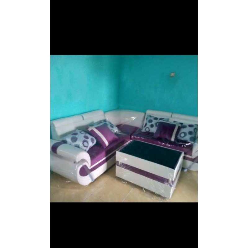 sofa l sudut meja oscar ungu