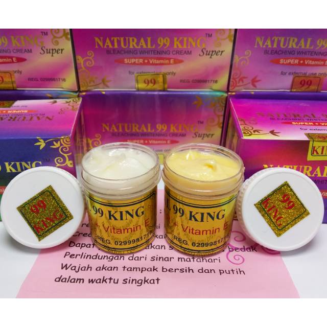 Image of Cream Natural 99 King Original Racikan & Vit E Asli Krim Siang + Malam #1