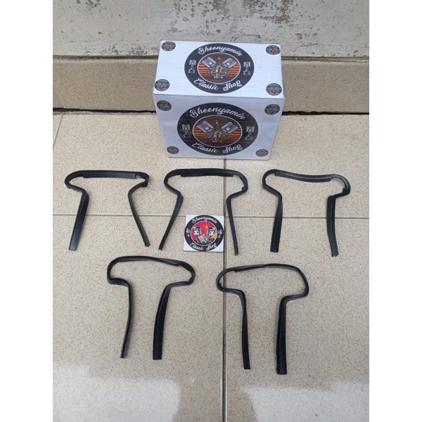 Karet Rubber Ruber Kaca  Winsil Winsiel Winsield Whinsil Winshiel Windshiel Kaca Visor Jengger Honda