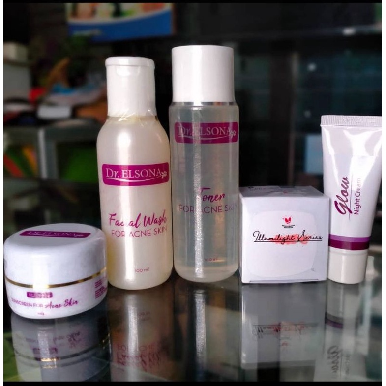 Paket Dr. ELSONA  (Paket acne combi whitening)