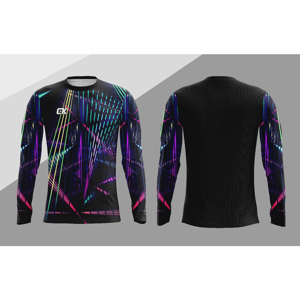 Kaos Lengan Panjang Dewasa. Atasan Lengan Panjang Printing