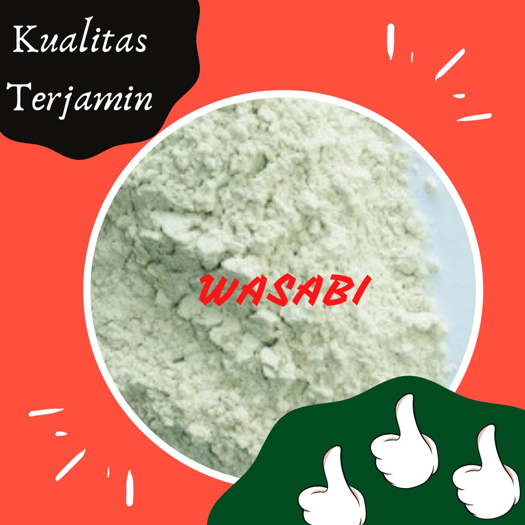 

Bumbu Tabur Premium Rasa Wasabi 1 Kg Sushi, Shasimi Halal Murah Penyedap Makanan Jepang