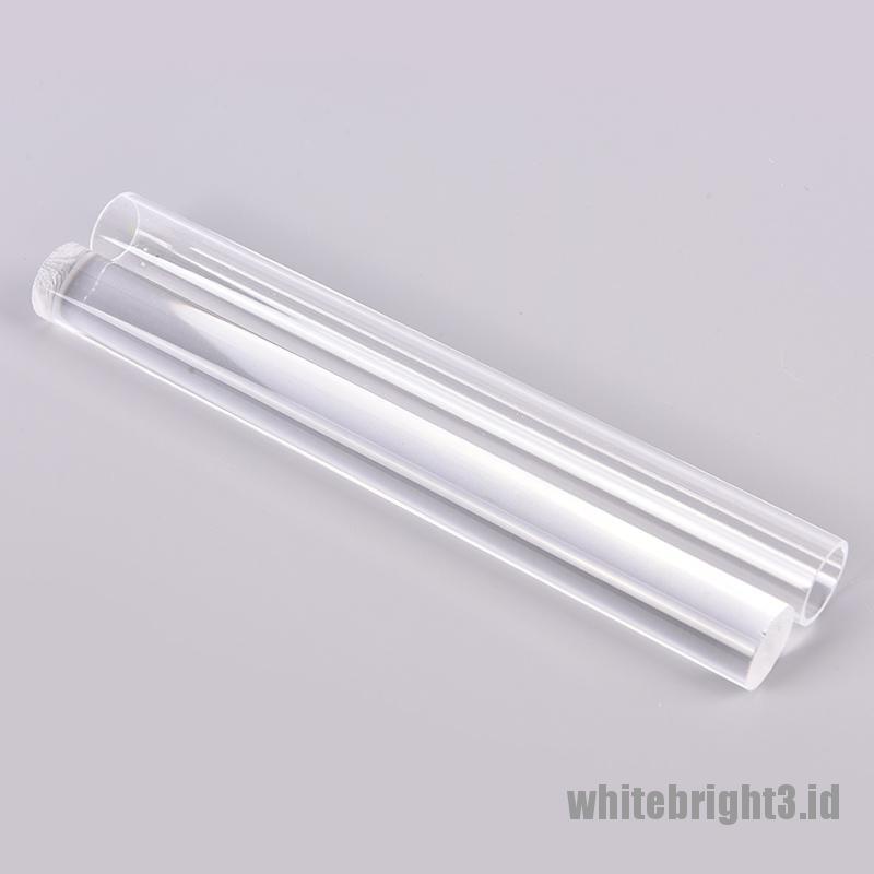 (white3) Rolling Pin Akrilik Polos Untuk Modeling Clay DIY