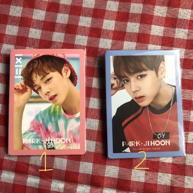 PARK JIHOON OFFICIAL PHOTOCARD