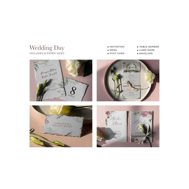 Wedding Day Mock-Up Tenderness - Adobe Photoshop