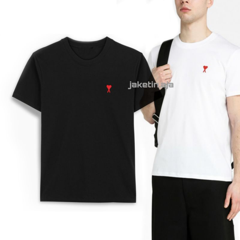 Kaos LOVE AM1 Kaos Tshirt PARIS Jumbo Bigsize M L XL 2XL 3XL 4XL 5XL 6XL Unisex katun Combed