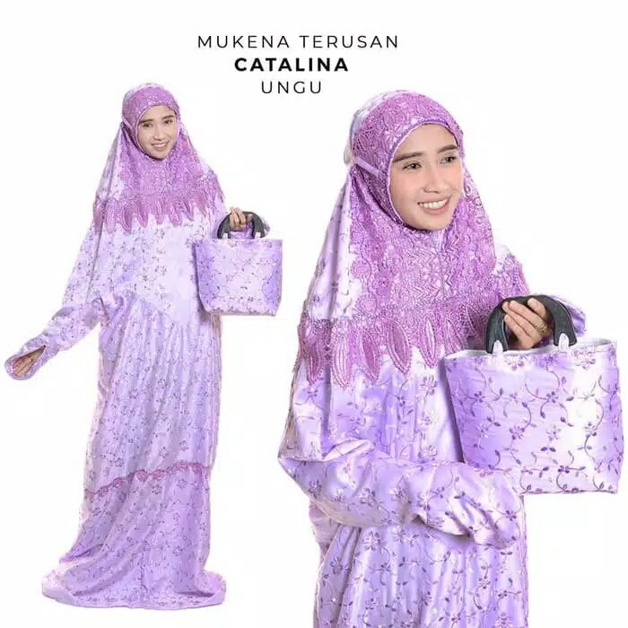 MUKENA TERUSAN PRADA CATALINA SUTRA PARIS