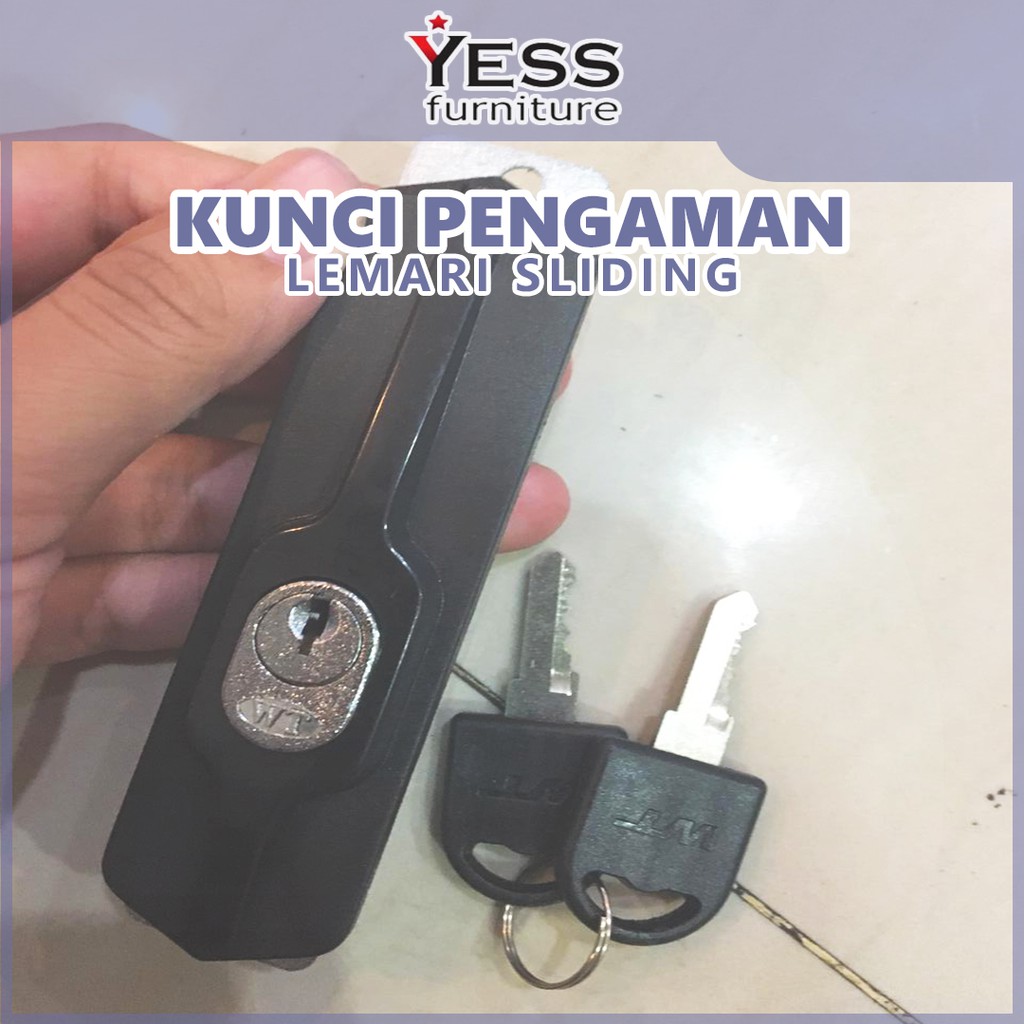 Kunci Lemari Kaca Sliding