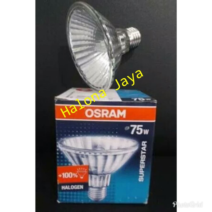 OSRAM LAMP HALOPAR 30 ALU SUPERSTAR 75W 64841 FL 230V