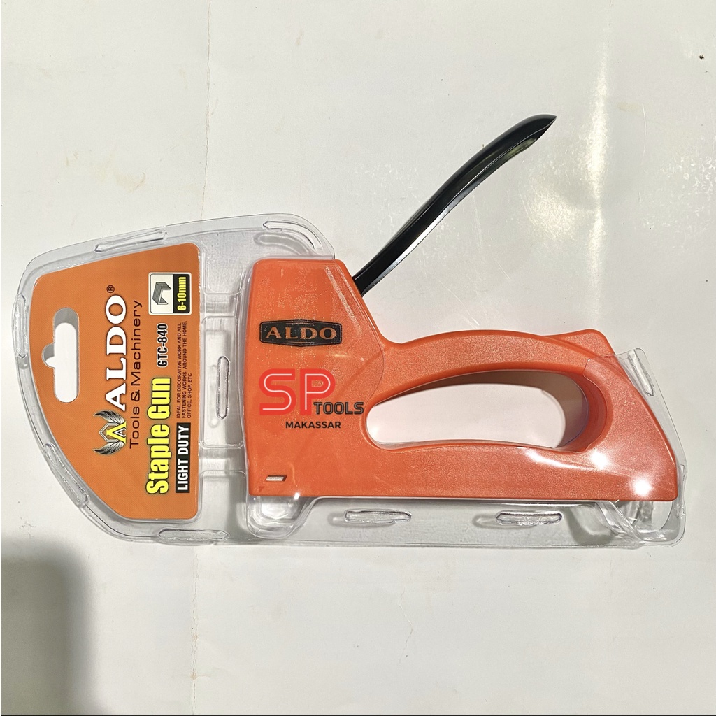 

GUN TACKER / STAPLER GUN / STAPLES GUN 6-10MM BODY PLASTIK ALDO GTC 840 / GTC-840