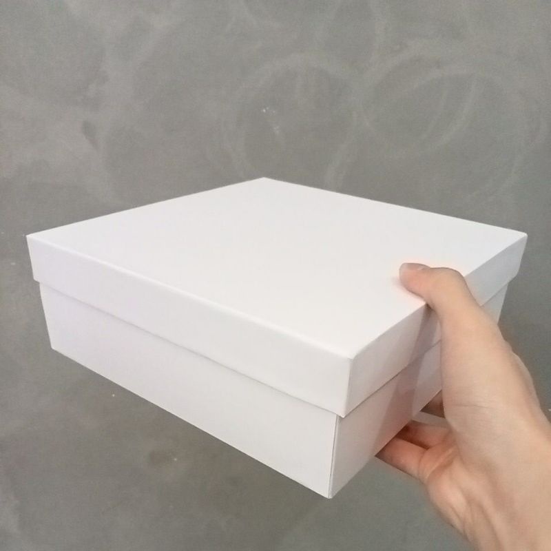 

HEEYYBOX | Hard Box Polos Putih / Kotak Kado Hampers Bahan Hard Box Warna Putih Polos.
