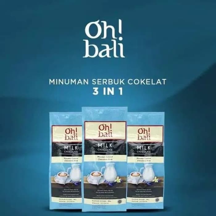 OH BALI MILK CHOCOLATE DRINK 500g