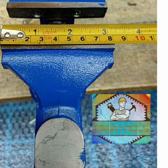 ✹ Catok Meja Putar Anvil 2" 50mm / Ragum / Tanggem / Table Clamp Vise ☛